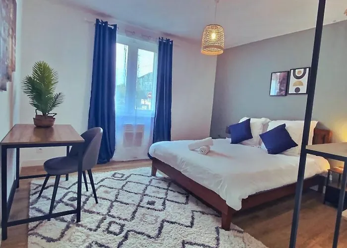 Apartament Maison Des Chalets, 4ch, 8p - -chu Angers